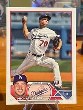2023 Topps Series One Baseball Michael Grove-#15. Los Angeles Dodgers