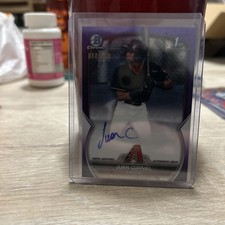 2023 Bowman Chrome -  Autographs Juan Corniel #CPA-JCL Purple Refractor /250