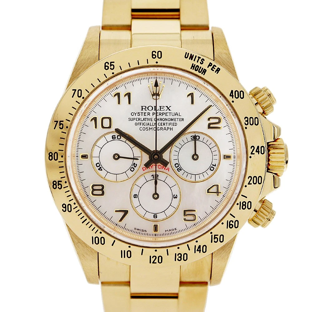 Zenith — Rolex Daytona 16528NA Diamond 40.0mm 1988 Box and Papers Wristwatch #KNW1563