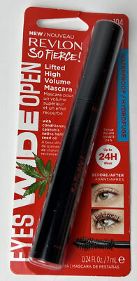 Revlon So Fierce! Eyes Wide Open Waterproof Mascara Black 104 0.24 fl oz