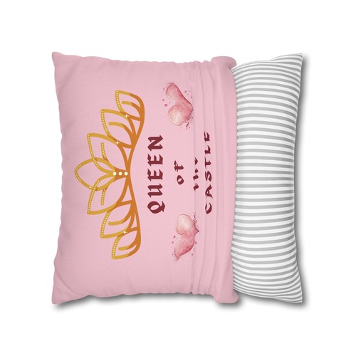 Pillowcase, Queen Of The Castle Bedroom Decor, Mother's Day Gifts, Home Decor - Picture 11 of 17