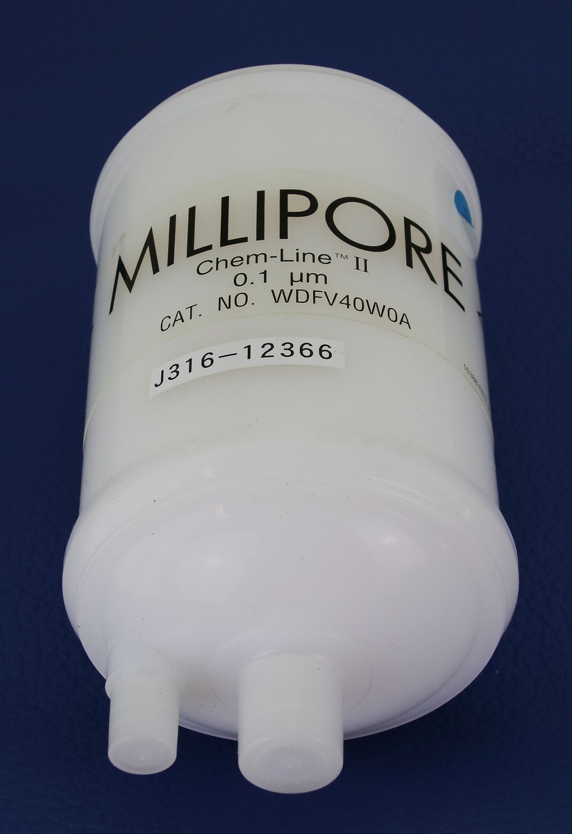 12366 MILLIPORE DISPOSABLE FILTER, 0.1 µM, CHEM-LINE II WDFV40W0A