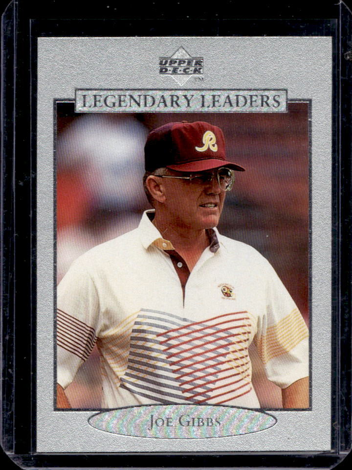 1997 Upper Deck Legends Joe Gibbs #105 Redskins