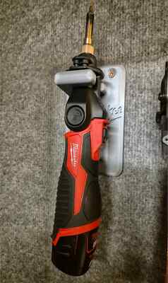 Wandhalterung Halter für Milwaukee M12 Lötkolben SI-0 - Werkzeug Aufbewahrung Clip