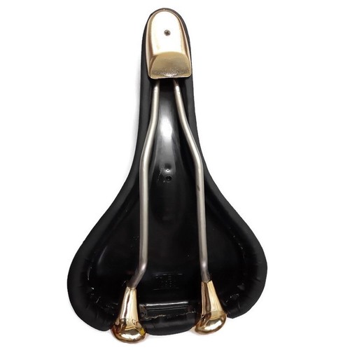 Silla de montar vintage retro GT BMX HARO SKYWAY NEGRA Y DORADA REDLINES UNIVERSAL - Imagen 3 de 5