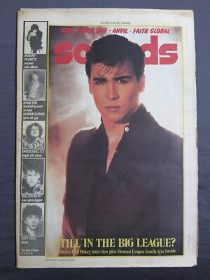 SOUNDS 25th June 1983 ~ Human League ~ GBH ~ Anvil!