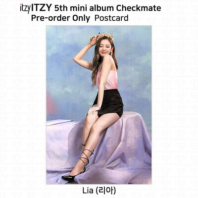 Lia - Official Poster ITZY Mini Album Checkmate Kpop