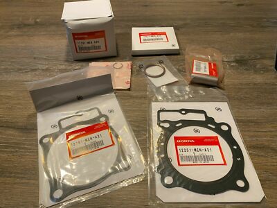 Complete Genuine Piston Kit Honda CRF 450R 2009 Original part 06131-MEY-R52