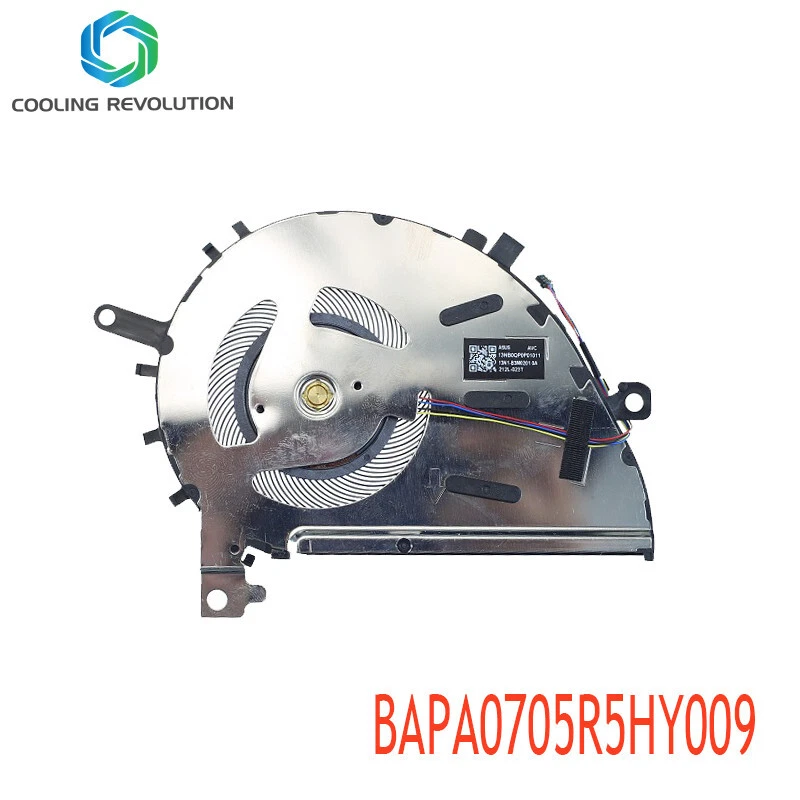 Laptop CPU Cooling Fan for ASUS X321JP X321JQ X321JA 13NB0QP0P01011 13N1-B3M0201 - Image 2 of 2