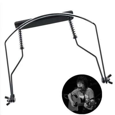 Spring-tension Harmonica Neck Rack Armonica Neck Holder Accessori Chitarra