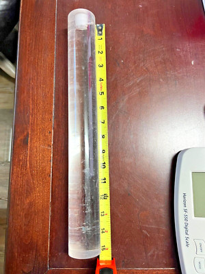 15''x1-7/8''ACRYLIC LIQUID LEVEL FLOAT DISPLACER