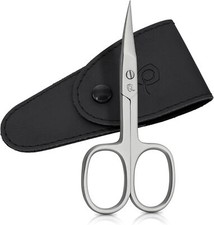 Solingen Nail Scissors Curved Blade   Precision Stainless Steel for Fingernails