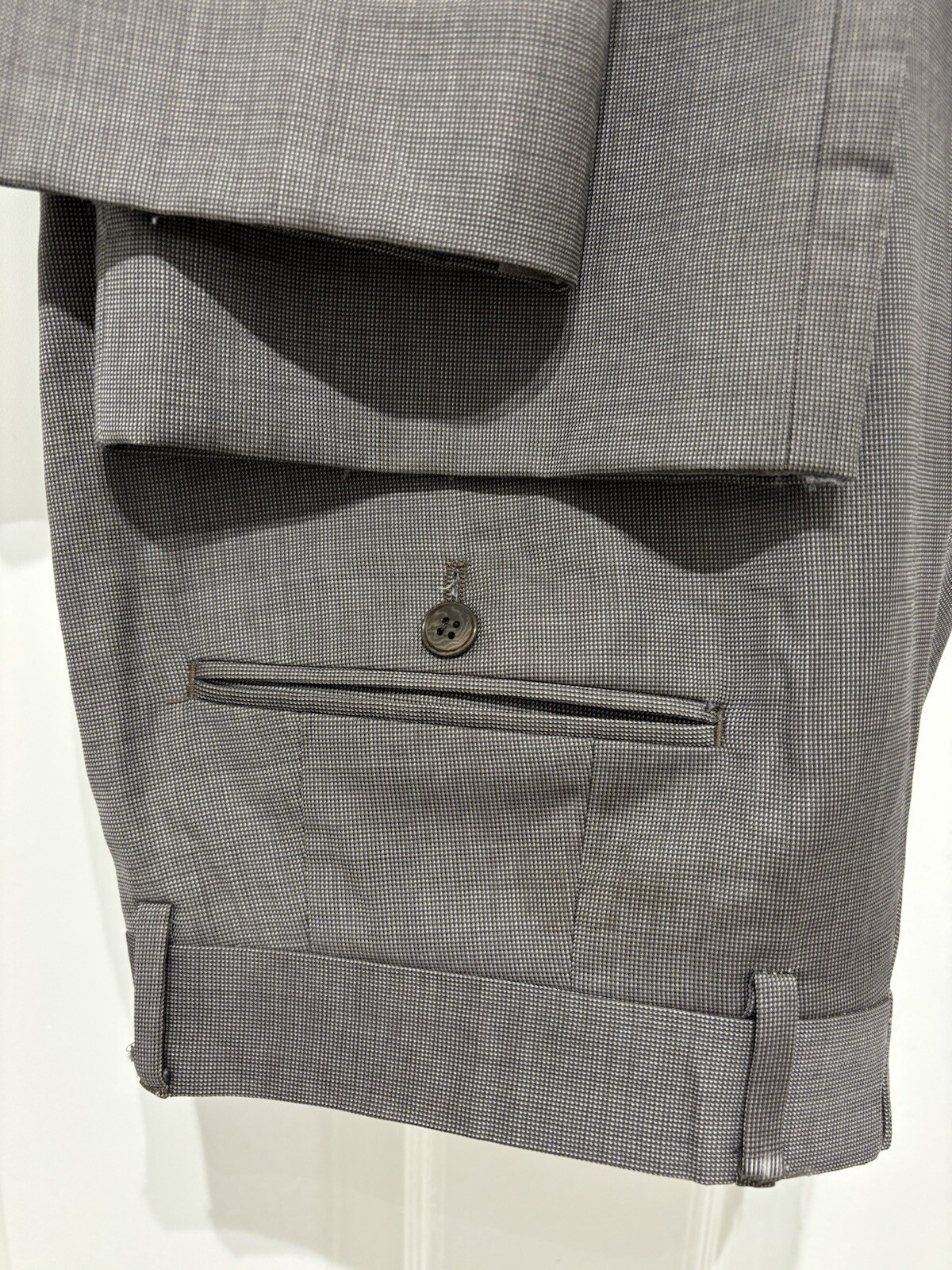 Cerruti 1881 Prestige Slim Fit Light Brown/Grey Suit image 8