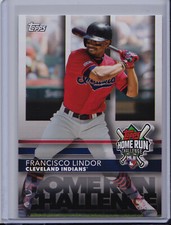 Francisco Lindor 2020 Topps Series 1 Home Run Challenge Insert Unused HR Code