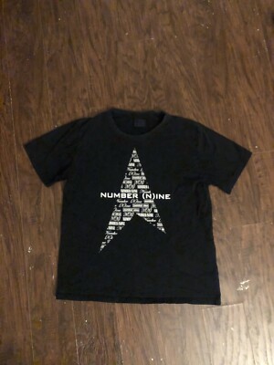 number nine 2007 marlboro t shirt