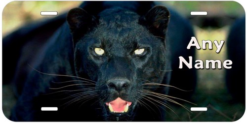 Black Panther Any Name Personalized Novelty Car License Plate - 第 6/7 張圖片