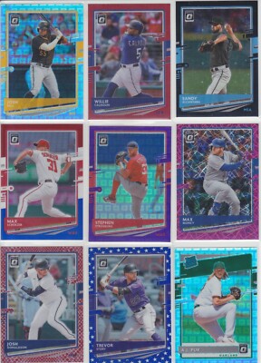 2020 Donruss Optic - Color Parallels, Pandora, #d, Rookies & Stars - You Pick