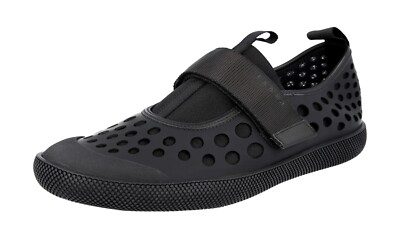 PRADA Rubberized Leather Neoprene Sneakers Beach Shoes 2OG042 -  US 11.5 EU 44,5