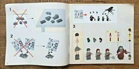 Harry Potter LEGO - 4738 Hagrid's Hut 3rd Edition INSTRUCTIONAL MANUAL ONLY 