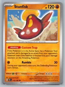 Stunfisk 112/197 Obsidian Flames Uncommon
