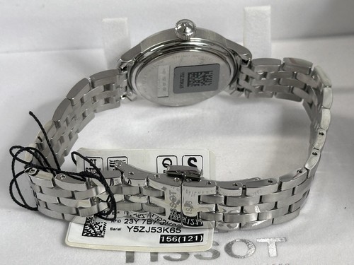 New Tissot Bridgeport SS Ladies Dress Watch T097.010.11.038.00 Date 29mm Quartz - Picture 3 of 5