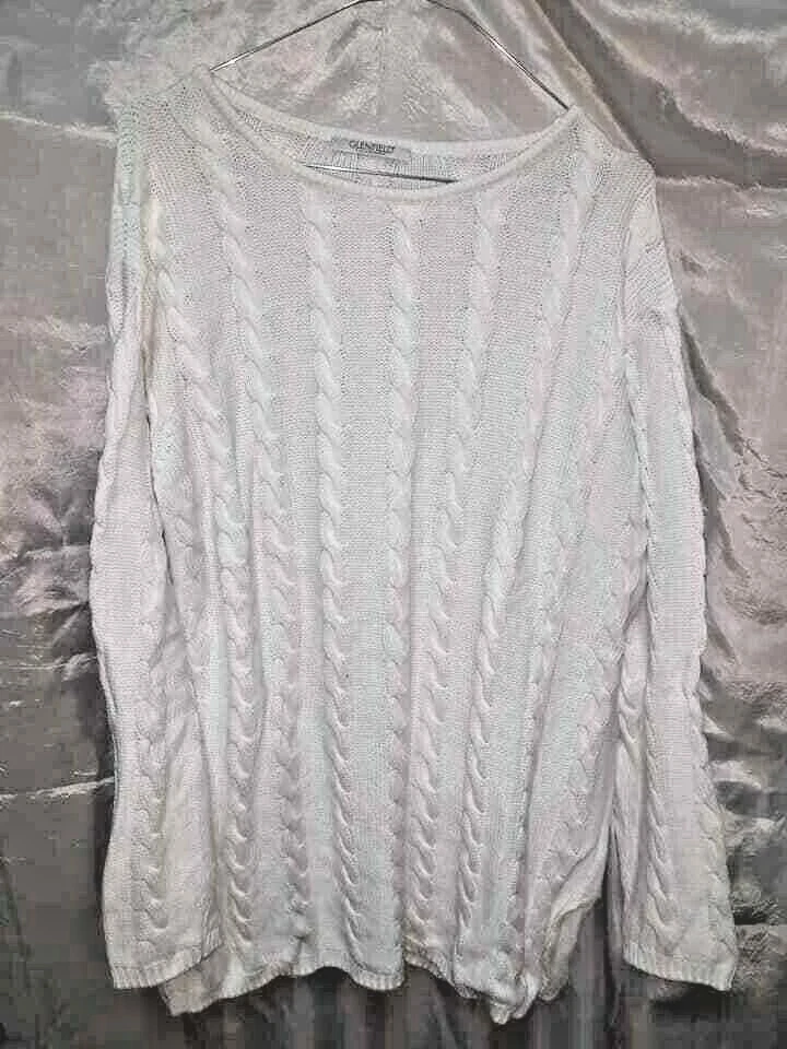 Maglia a costine best sale bianca