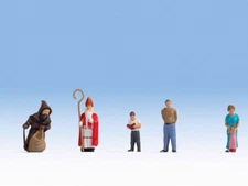 HO Scale People - 15923 - St Nicholas' Evening