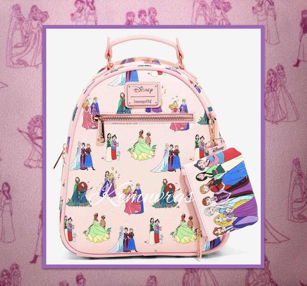 Disney - 【入手困難レア品】マレフィセント Loungefly バッグ Lady and the Tramp 70th Anniversary Mini Backpack | Loungefly