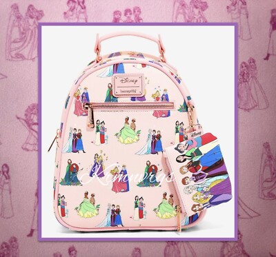 【6/15まで値下げ】Loungefly Disney プリンセス バックパック 6/15まで値下げ】Loungefly Disney プリンセス バックパック