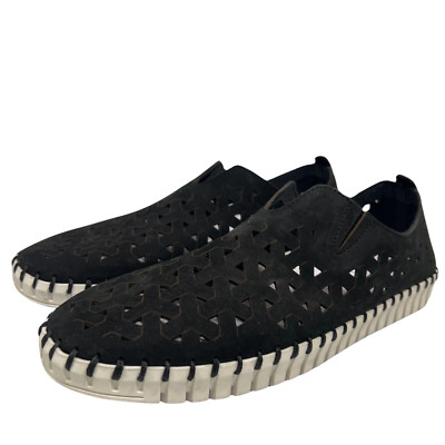 Eric Michael Inez Women's Leather Comfort Slip On Flats Size EU 39 US 8.5-9