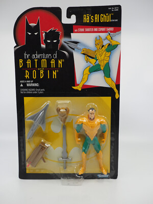 Ra´s Al Ghul with strike shooter  - T.A.O Batman & Robin - Kenner 1995 - MOC