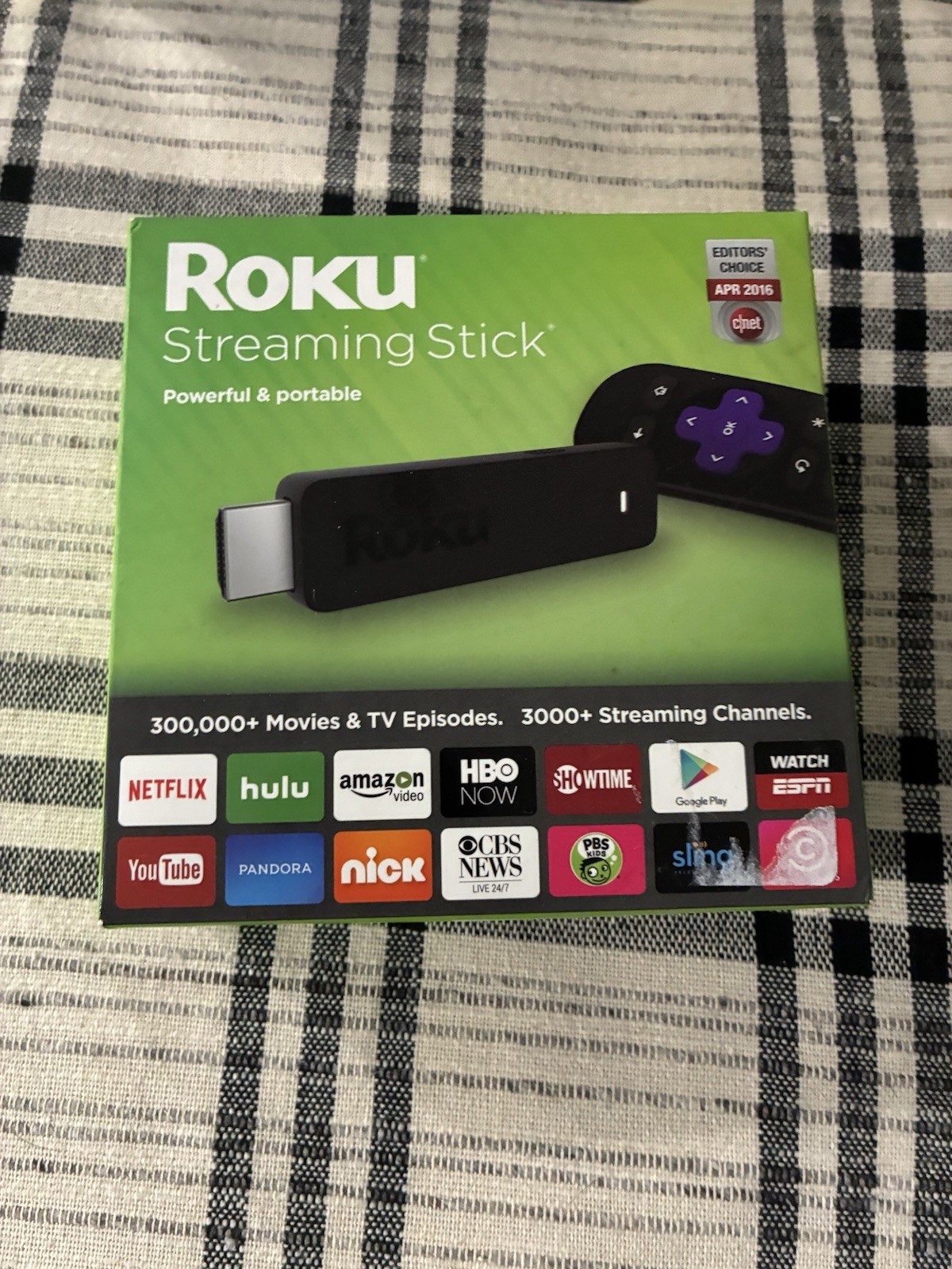 Roku Streaming Stick - Black 3600R NIB