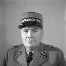 Obersbrigadier Ernst Gross 1954 1950s Historic Swiss German Old Photo