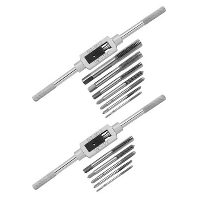 Adjustable Ratchet Hand Tap Wrench Ergonomic Handle For Easy Thread Repair Work