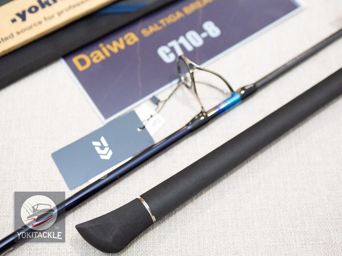 ダイワSALTIGA C 75MHS Daiwa 24 SALTIGA BREAKTHROUGH C710-8 Spinning Rod JDM Shipping