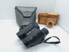 Nikon Travelite V 10x25 Binoculars with Case and Strap Spares Repairs.