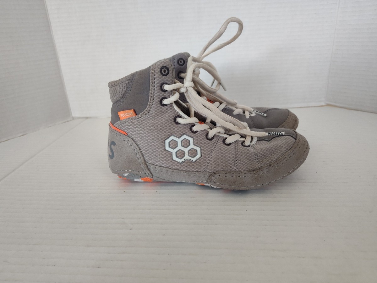 Rudis Youth Wrestling Shoes Size Gray
