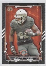 2015 Bowman Rookies Black Levi Norwood #65 h3a