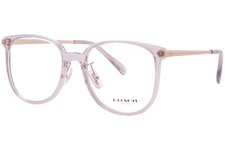 Coach HC6241D 5705 Eyeglasses Frame Women's Transparent Dusty Rose Full Rim 54mm