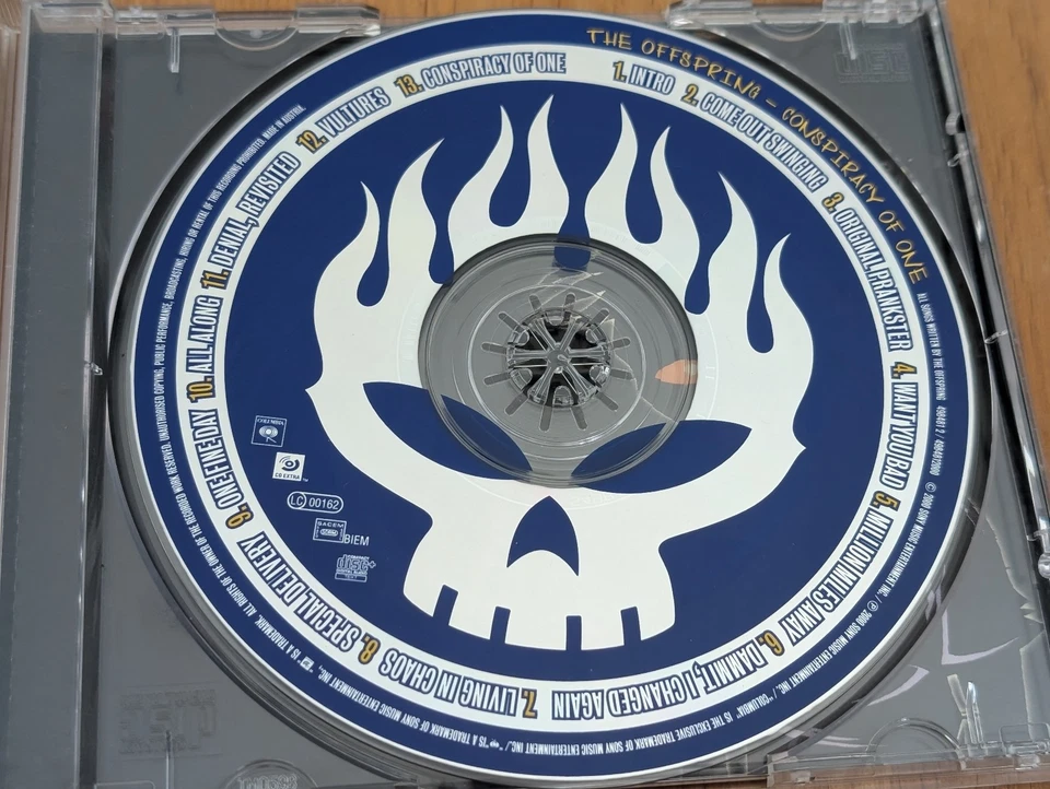 The Offspring - Conspiracy of One - 2000 Columbia Punk Come out swinging All alo - Bild 3 von 4