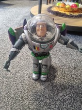 Toy Story 1999 Ultra Buzz Lightyear Wake Up System - Tested Working