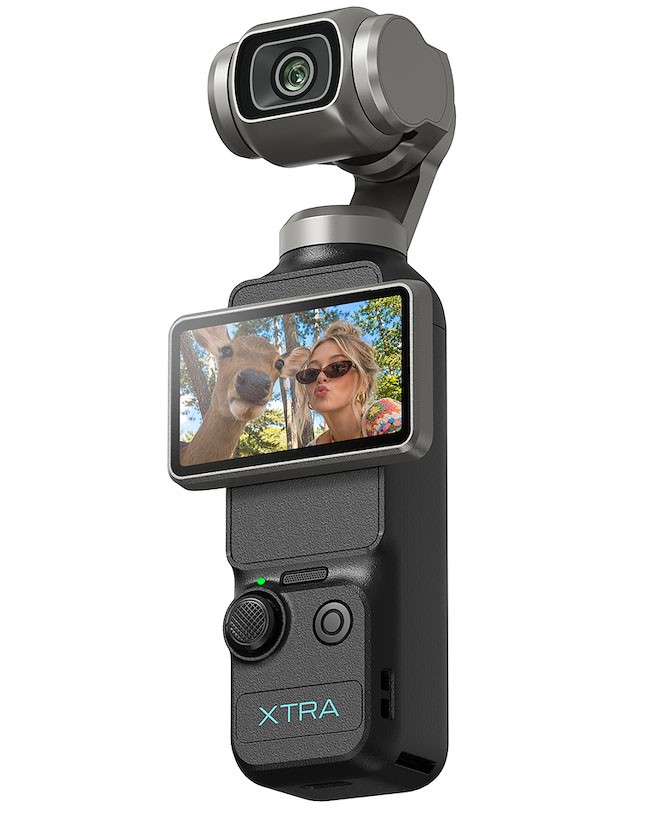 Xtra Muse Pocket Camera Vlog Camera With 1''CMOS,4K/120fps,3-Axis,Digital Camera