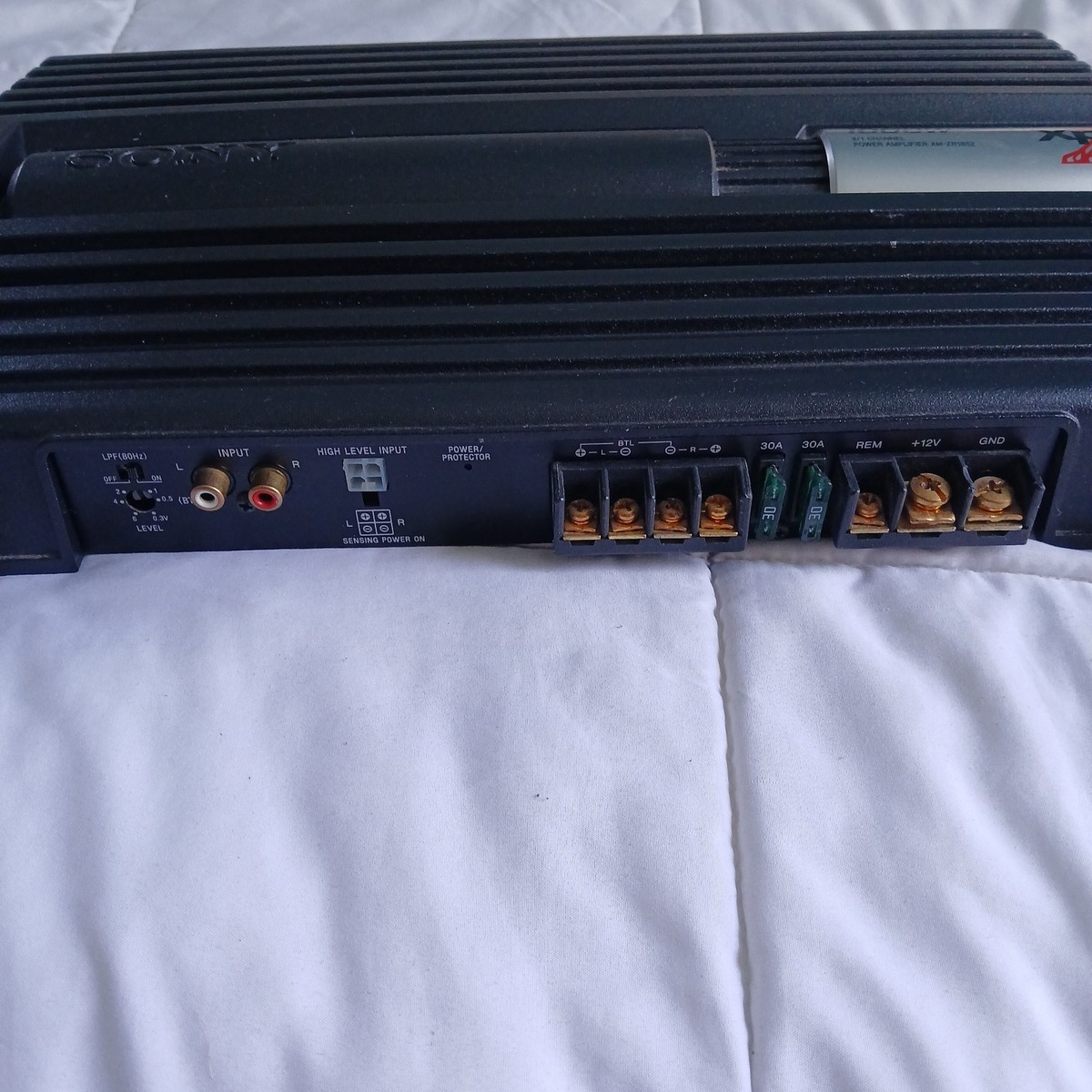 Sony Xplod XM-ZR604 car amplifier Max Power Output: 1000 Watts | eBay
