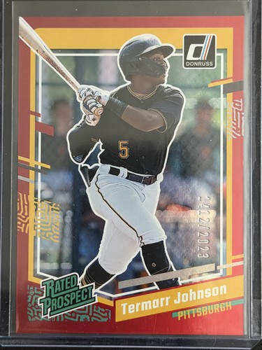 Termarr Johnson [Red] #31 2023 Panini Donruss card