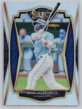 2021 PANINI SELECT #124 WHIT MERRIFIELD HOLO PRIZM KANSAS CITY ROYALS