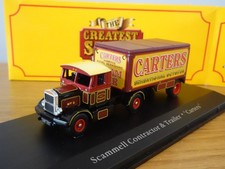 ATLAS CORGI CARTERS STEAM FAIR SCAMMELL CONTRACTOR TRUCK MODEL HU12 1:76