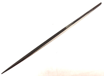 Nicholson 37926 6-1/4'' OAL #2 Cut Medium Square Needle File Swiss Pattern