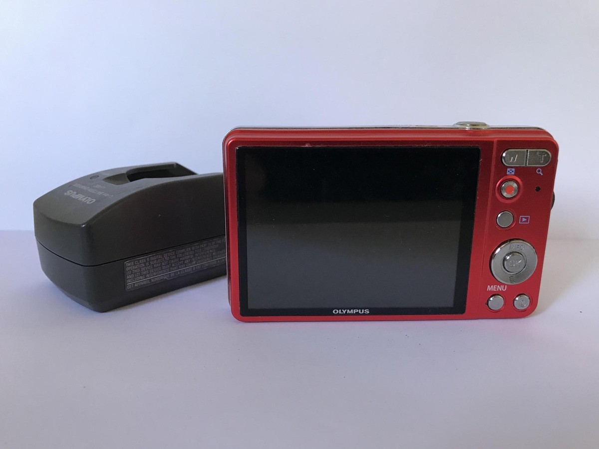 Olympus 14.0MP Digital Camera - Red (VG-130) | eBay