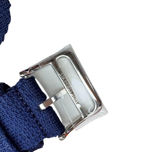 Apple Watch Hermès Trico Nylon Unit Torsade Navy Band 42/44/45/46/49mm - 第 4/9 張圖片