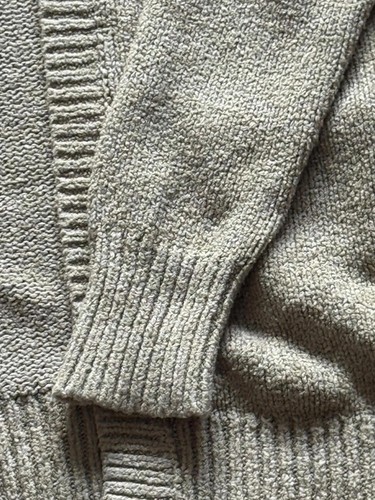 River Island Ladies Oversized Cardigan Beige Size S (Fits M) Very Good Condition - Picture 3 of 9